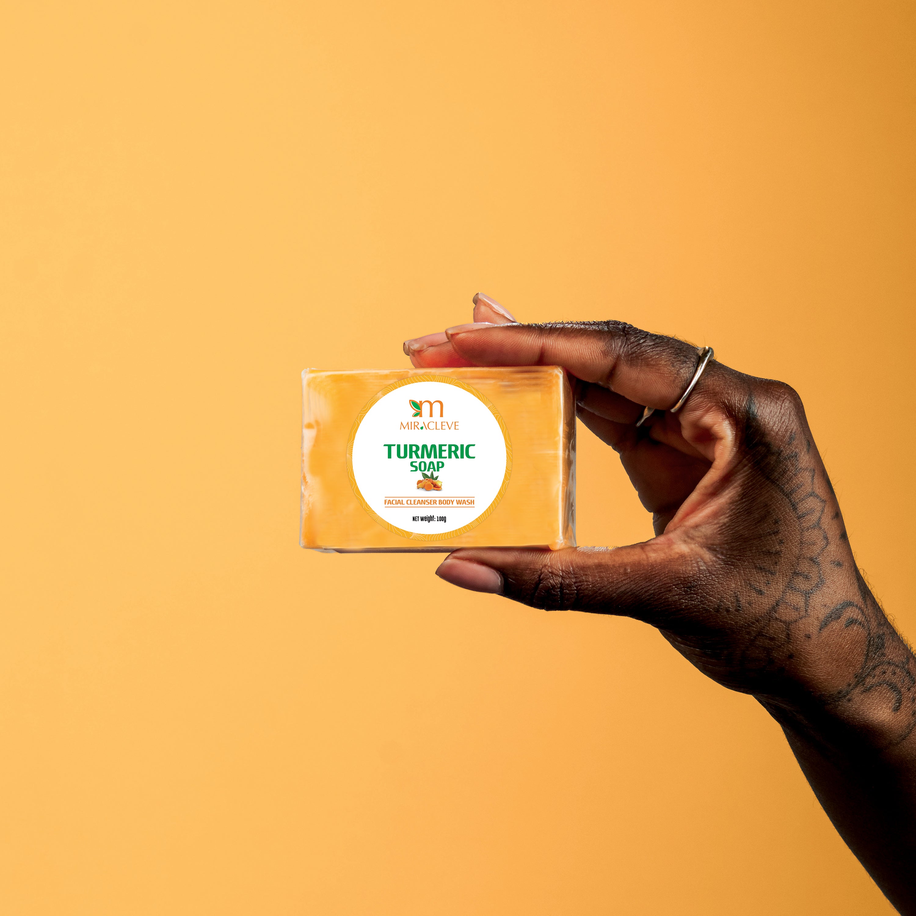 Miracleeve™ Turmeric Soap for Facial Cleanser & Body Wash