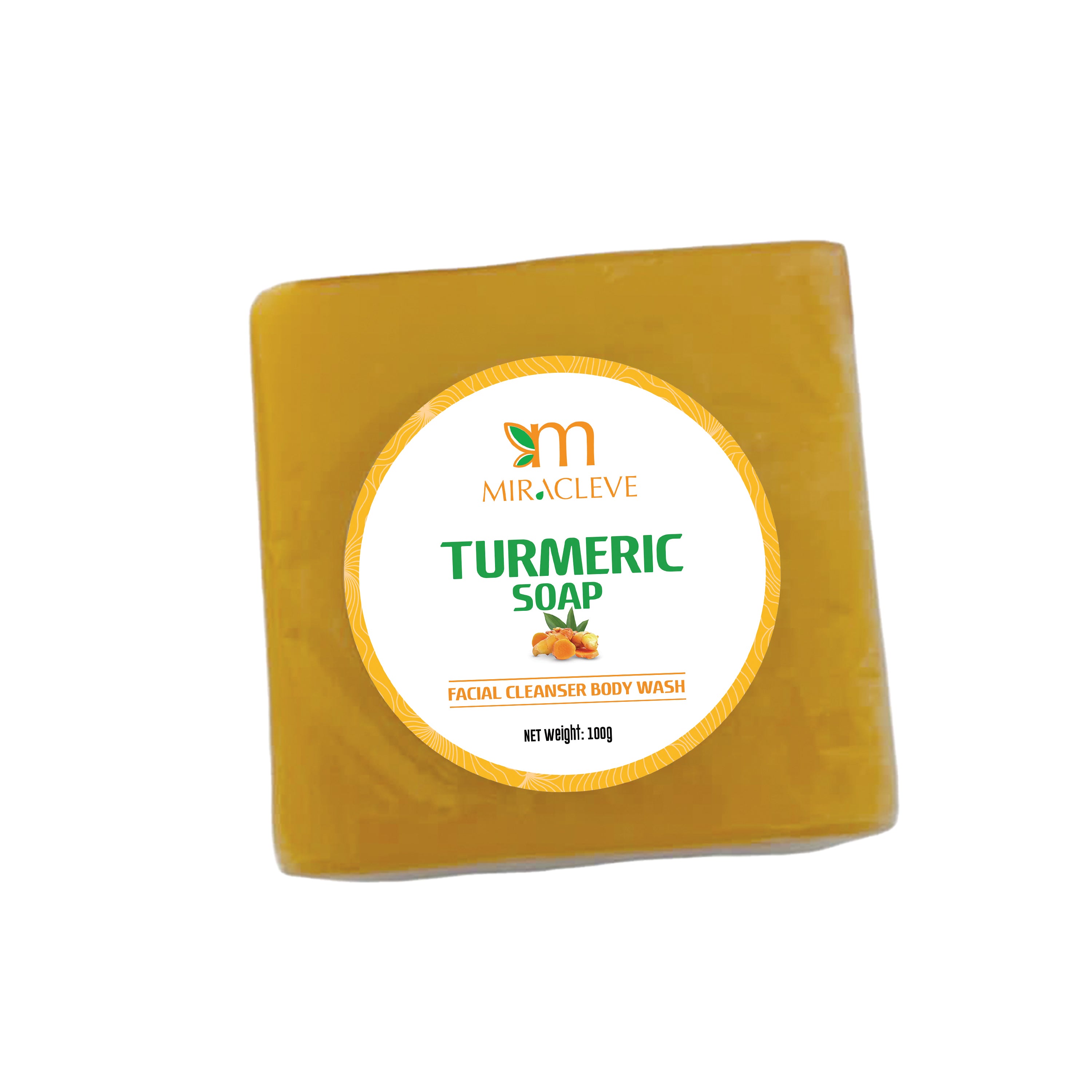 Miracleeve™ Turmeric Soap for Facial Cleanser & Body Wash