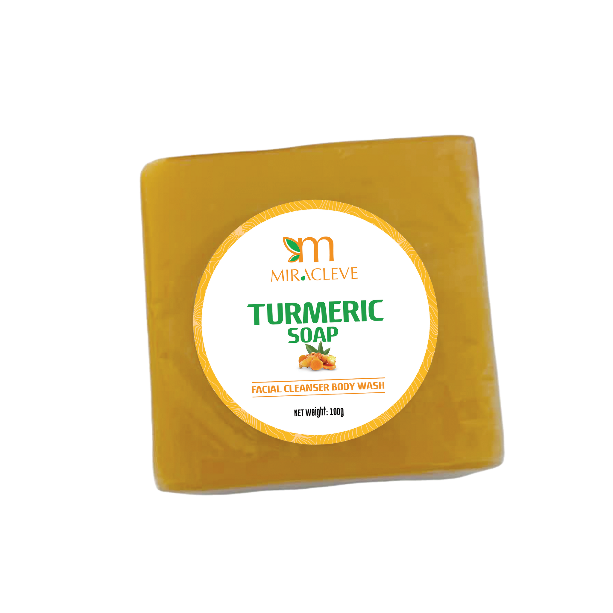 Miracleeve™ Turmeric Soap for Facial Cleanser & Body Wash